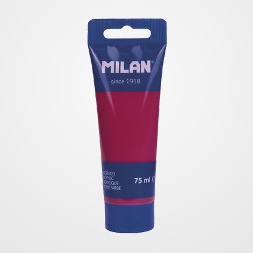 PINTURA ACRILICA MILAN 75 ml (Tubo) MAGENTA (HIBISCUS PINK)