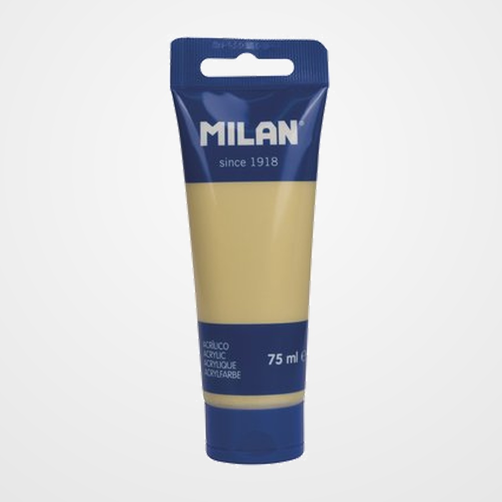 PINTURA ACRILICA MILAN 75 ml (Tubo) ORO (GOLD)