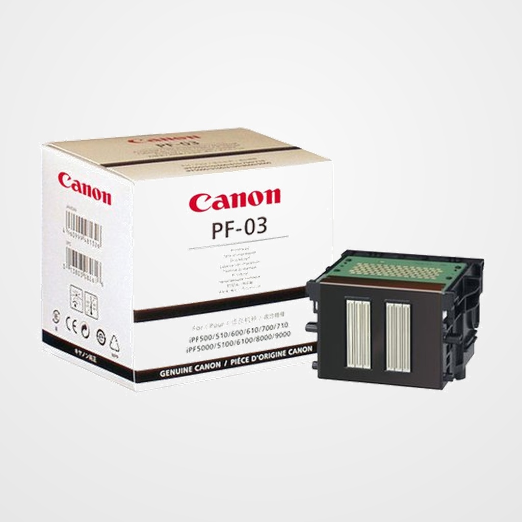 CABEZAL CANON INYECCION TINTA PF-03 IPF 500/600/610/700/710/6000/ 5000/5100/6000/6100/8000/9000/9000S/8100 (REF. 2251B001AB)