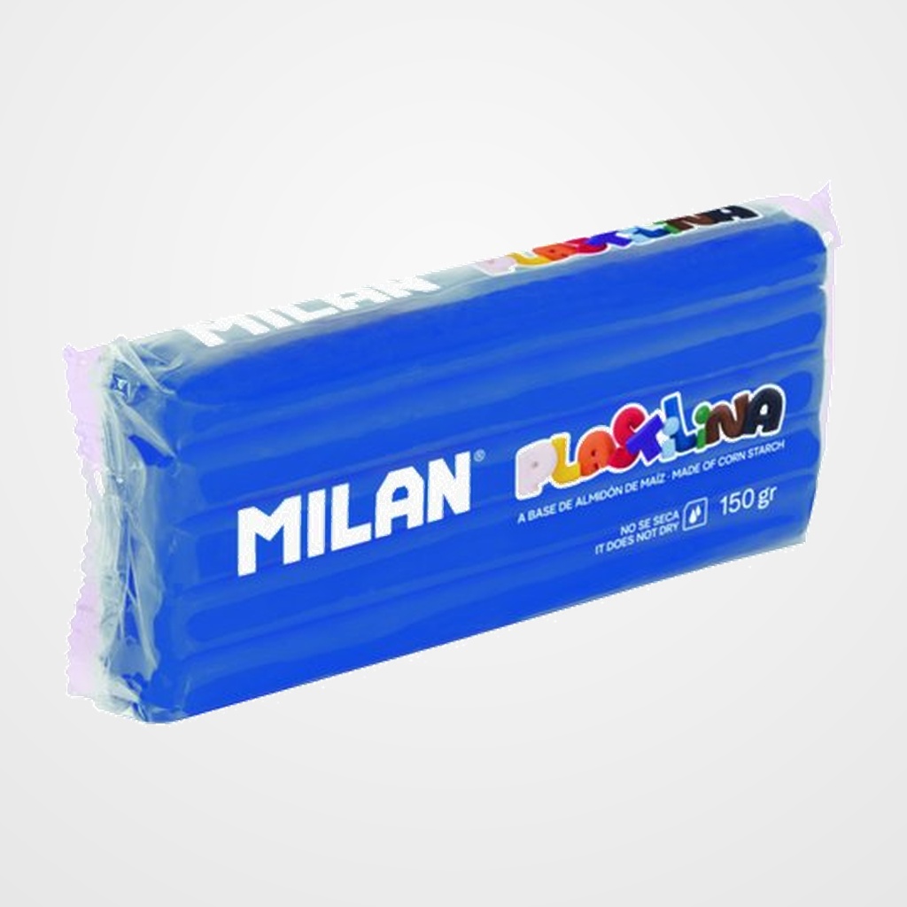 PLASTILINA MILAN 150g AZUL OSCURO