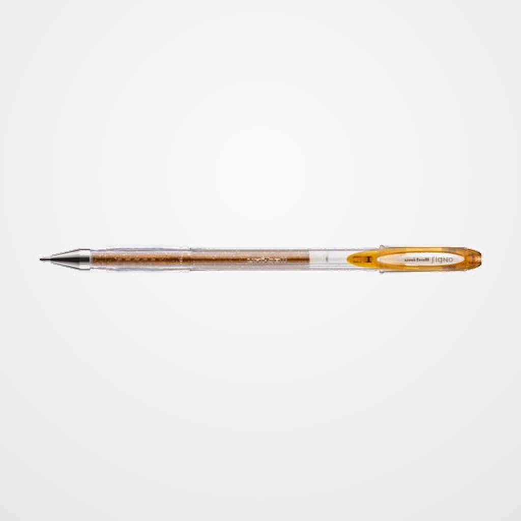 ROLLER GEL UNI-BALL SIGNO SPARKLING 1,0 (UM-120SP)  BRONCE