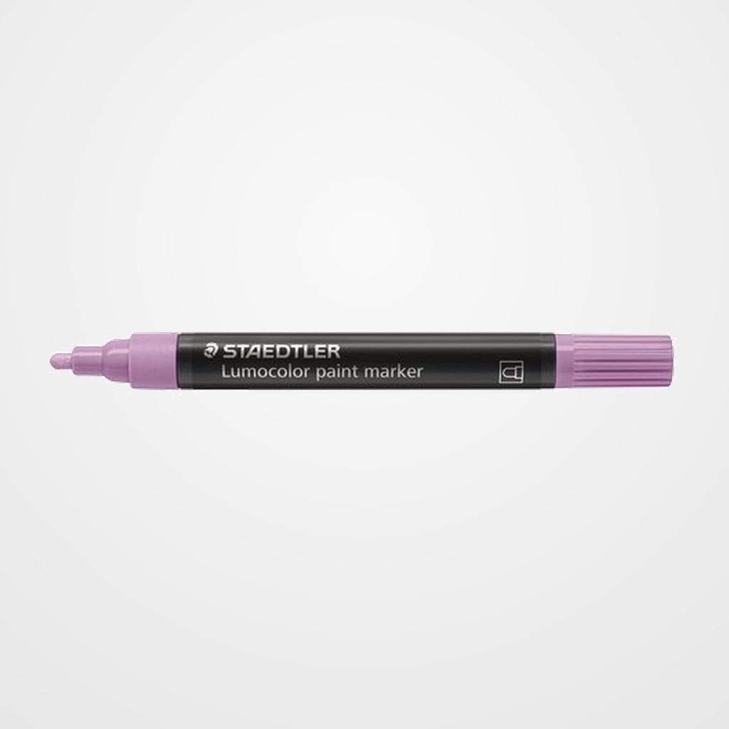 ROTULADOR ACRILICO STAEDTLER 349 LUMOCOLOR PAINT PERMANENTE LAVANDA