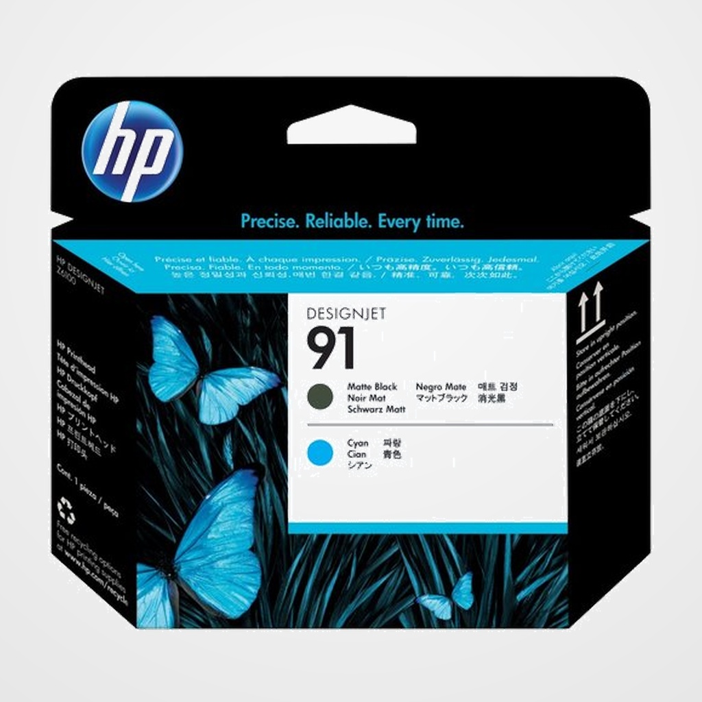 CABEZAL INKJET HP C9463A Nº91 DESINGJET Z6100 NEGRO FOTO y GRIS CLARO