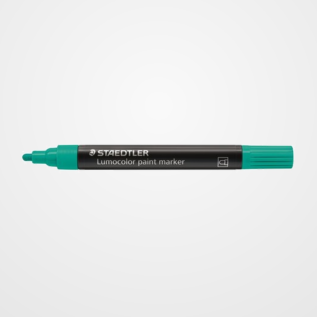 ROTULADOR ACRILICO STAEDTLER 349 LUMOCOLOR PAINT PERMANENTE TURQUESA