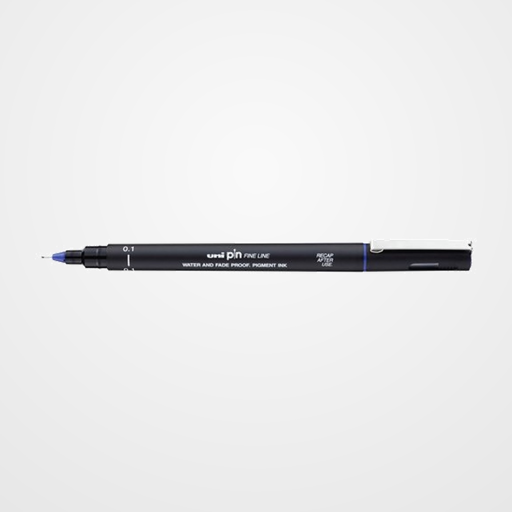 ROTULADOR CALIBRADO UNI-BALL PIN 0,1 mm AZUL