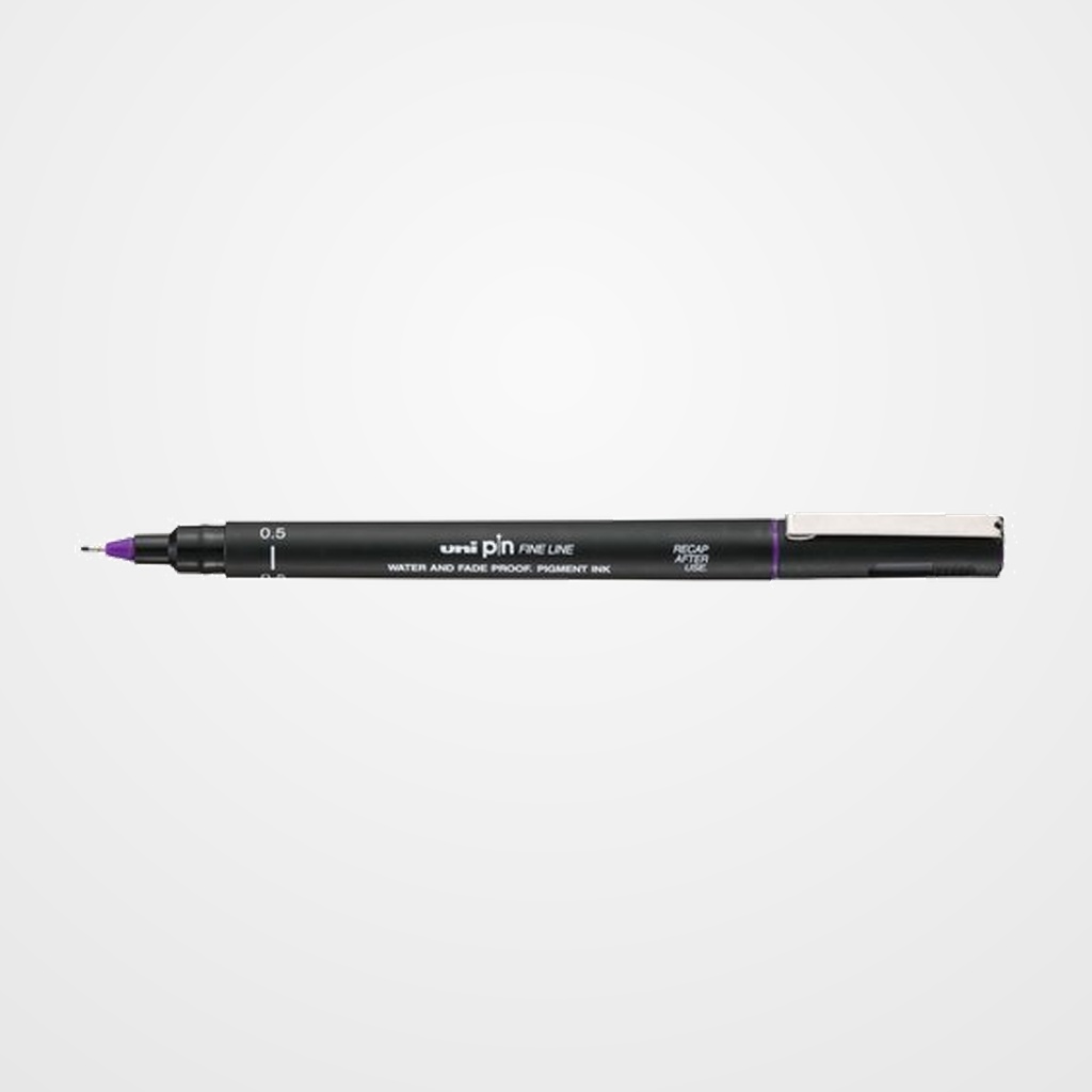 ROTULADOR CALIBRADO UNI-BALL PIN 0,5 mm PURPURA