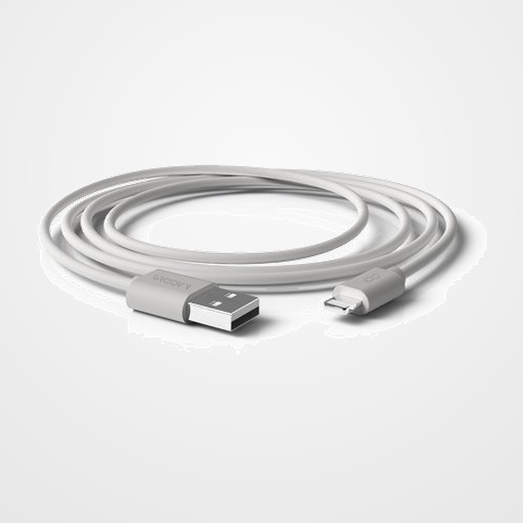 CABLE GROOVY USB - LIGHTNING APPLE ALTO RENDIMIENTO 1,5A BLANCO 1 m.