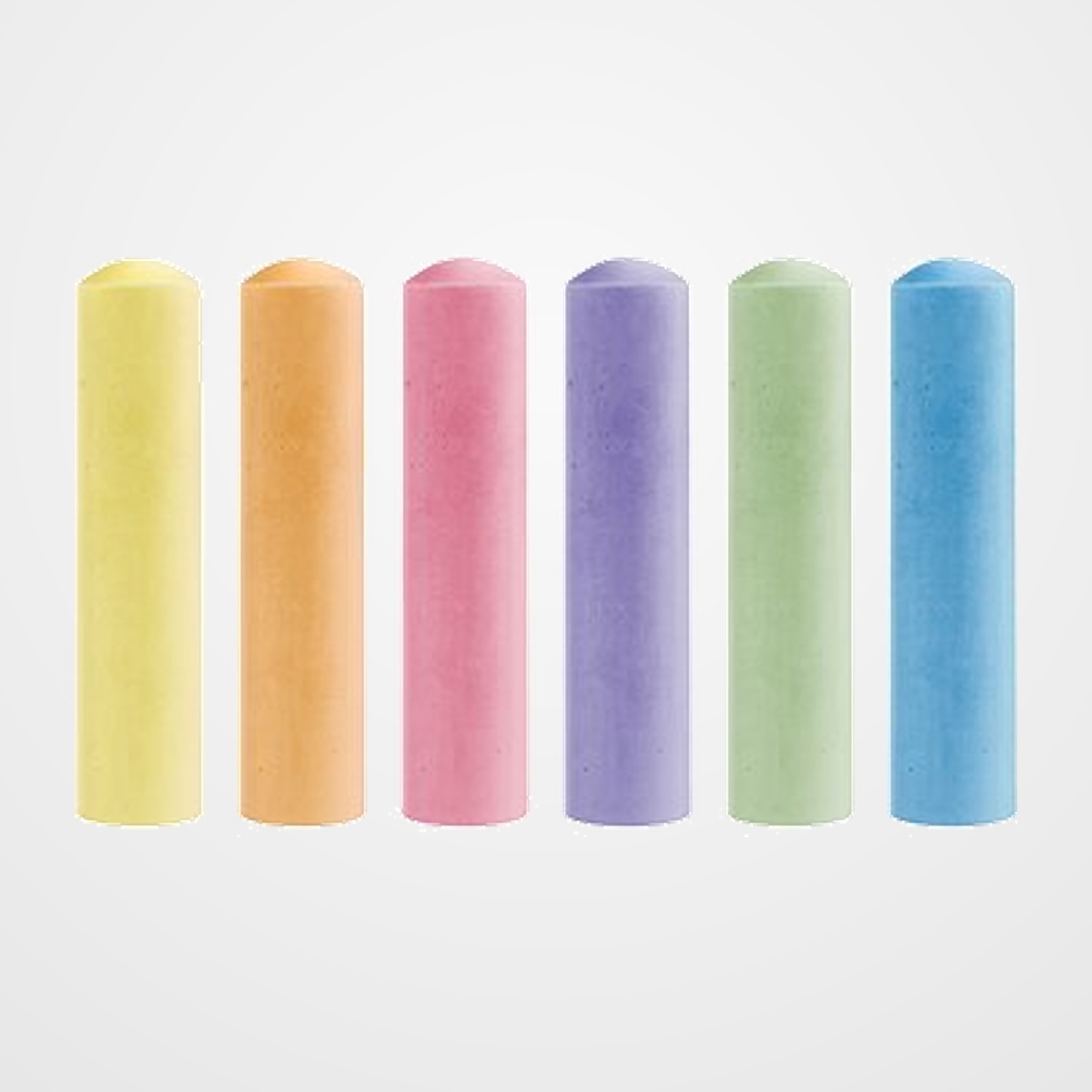 [27901100] TIZAS COLORES MILAN MAXI CAJA de 6