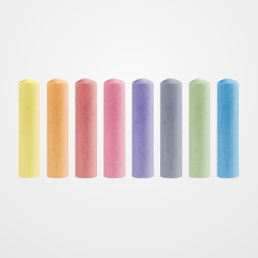 [27901101] TIZAS COLORES MILAN MAXI CAJA de 8
