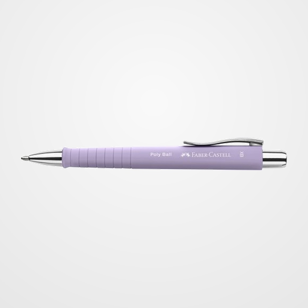 [30303160] BOLIGRAFO FABER-CASTELL POLY BALL XB LILA DULCE