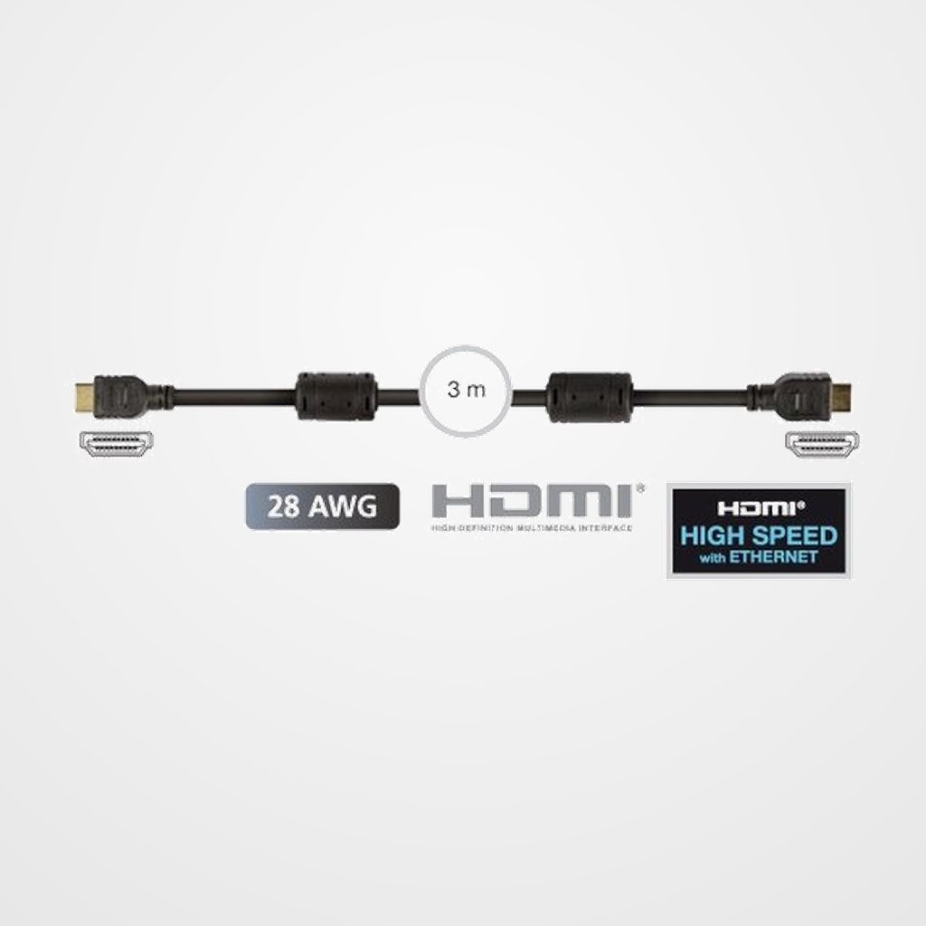 CABLE HDMI DE 3 MTS