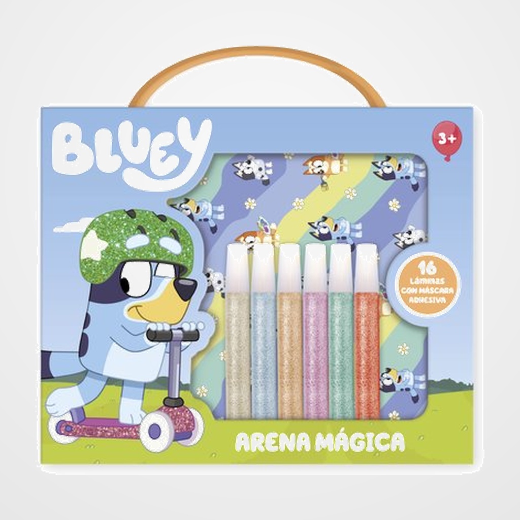 JUEGO IMAGILAND BLUEY ARENA MAGICA CAJA MALETIN