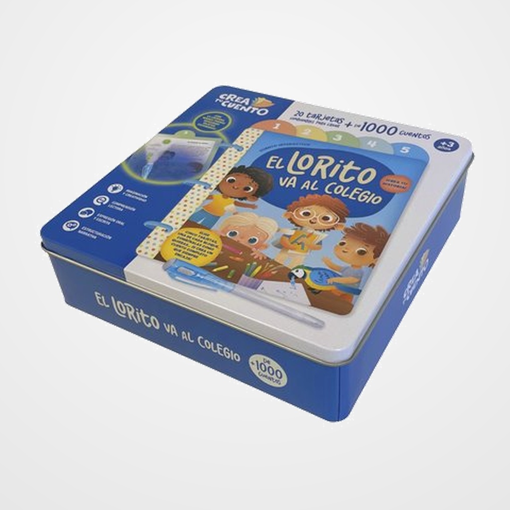 JUEGO IMAGILAND CREA TU CUENTO - EL LORITO VA AL COLEGIO