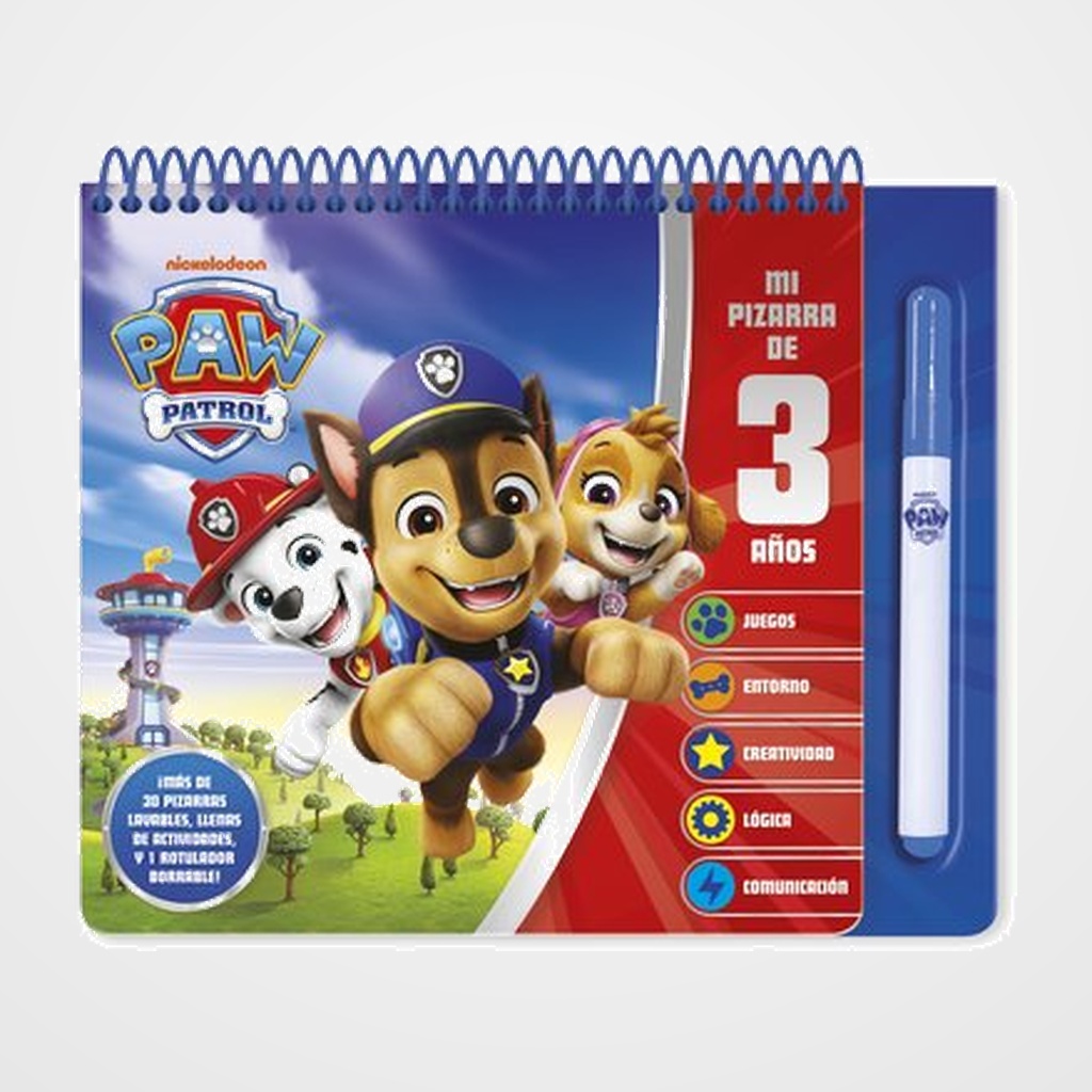 JUEGO IMAGILAND MI PIZARRA DE 3 AÑOS - PATRULLA CANINA