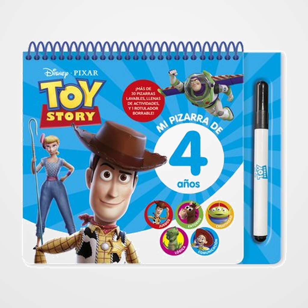JUEGO IMAGILAND MI PIZARRA DE 4 AÑOS - DISNEY TOY STORY