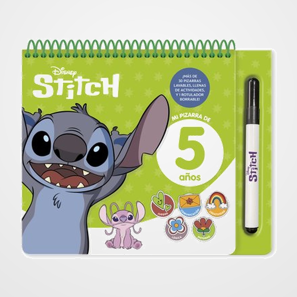 JUEGO IMAGILAND MI PIZARRA DE 5 AÑOS - DISNEY STITCH