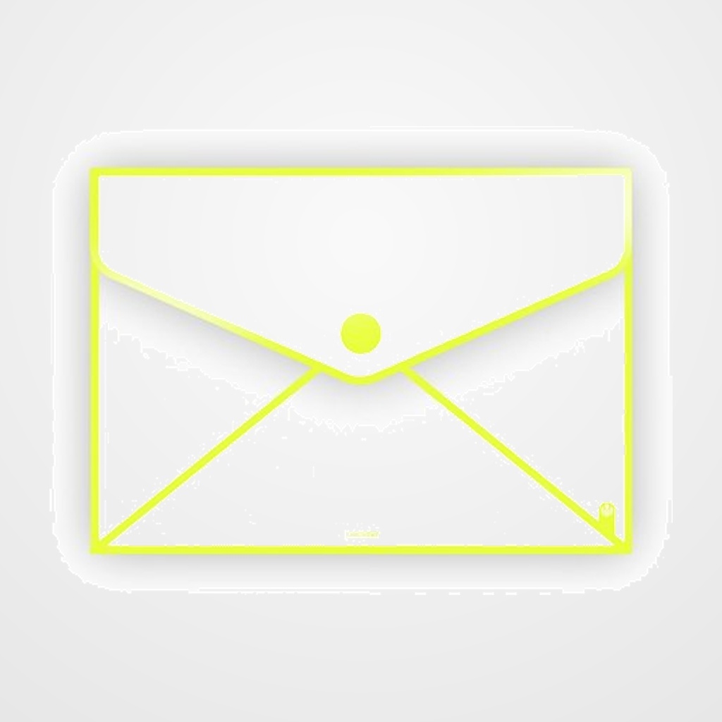 DOSIER SOBRE CARCHIVO  SENDY  PP VELCRO A4 AMARILLO NEON