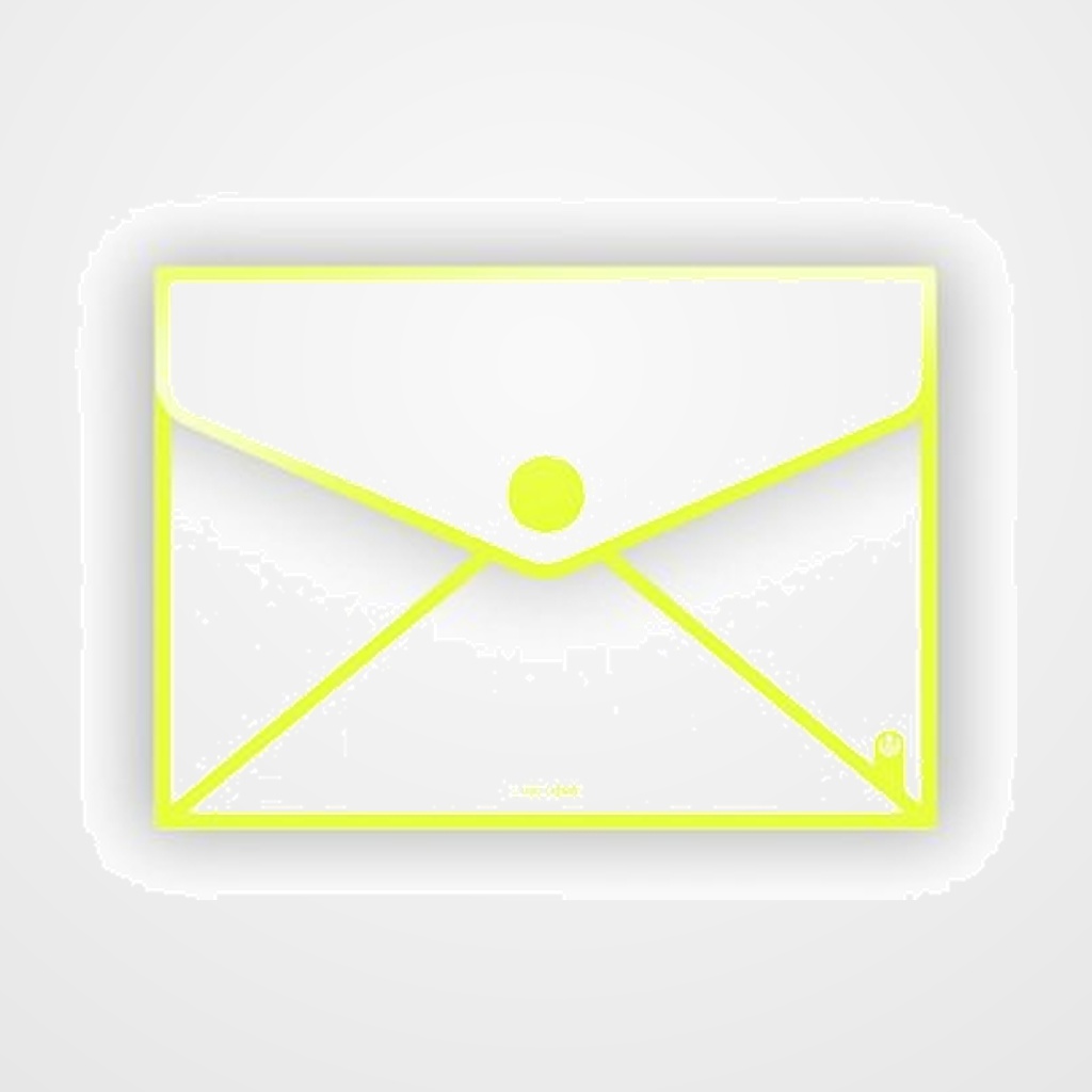 DOSIER SOBRE CARCHIVO  SENDY  PP VELCRO A5 AMARILLO NEON
