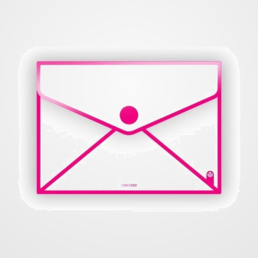 DOSIER SOBRE CARCHIVO  SENDY  PP VELCRO A5 ROSA NEON