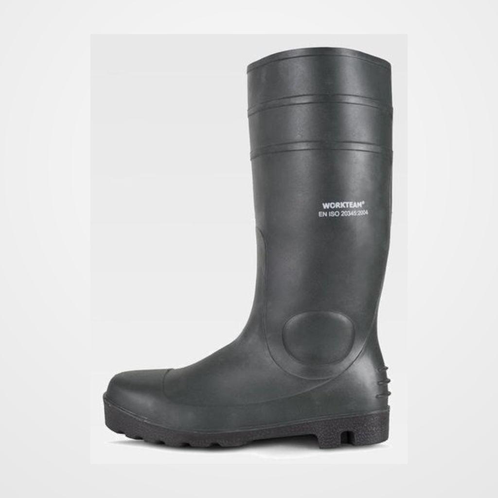 BOTA SEGURIDAD POCERA WORKTEAM NITRILO/PVC P2201 TALLA 43 VERDE