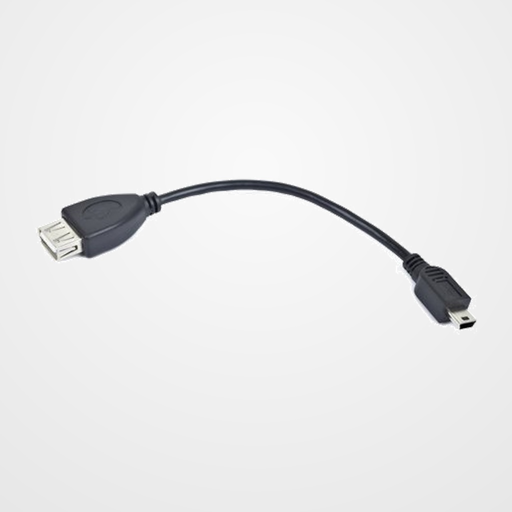 CABLE USB TIPO A - MINI B 0,15 m.