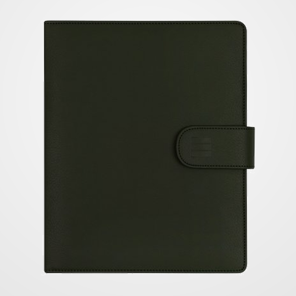 AGENDA ANUAL (2027) FINOCAM OPEN TROYA ANILLAS CON CUBIERTA SINTETICA con BROCHE 1000 155x215 S/V MARRON