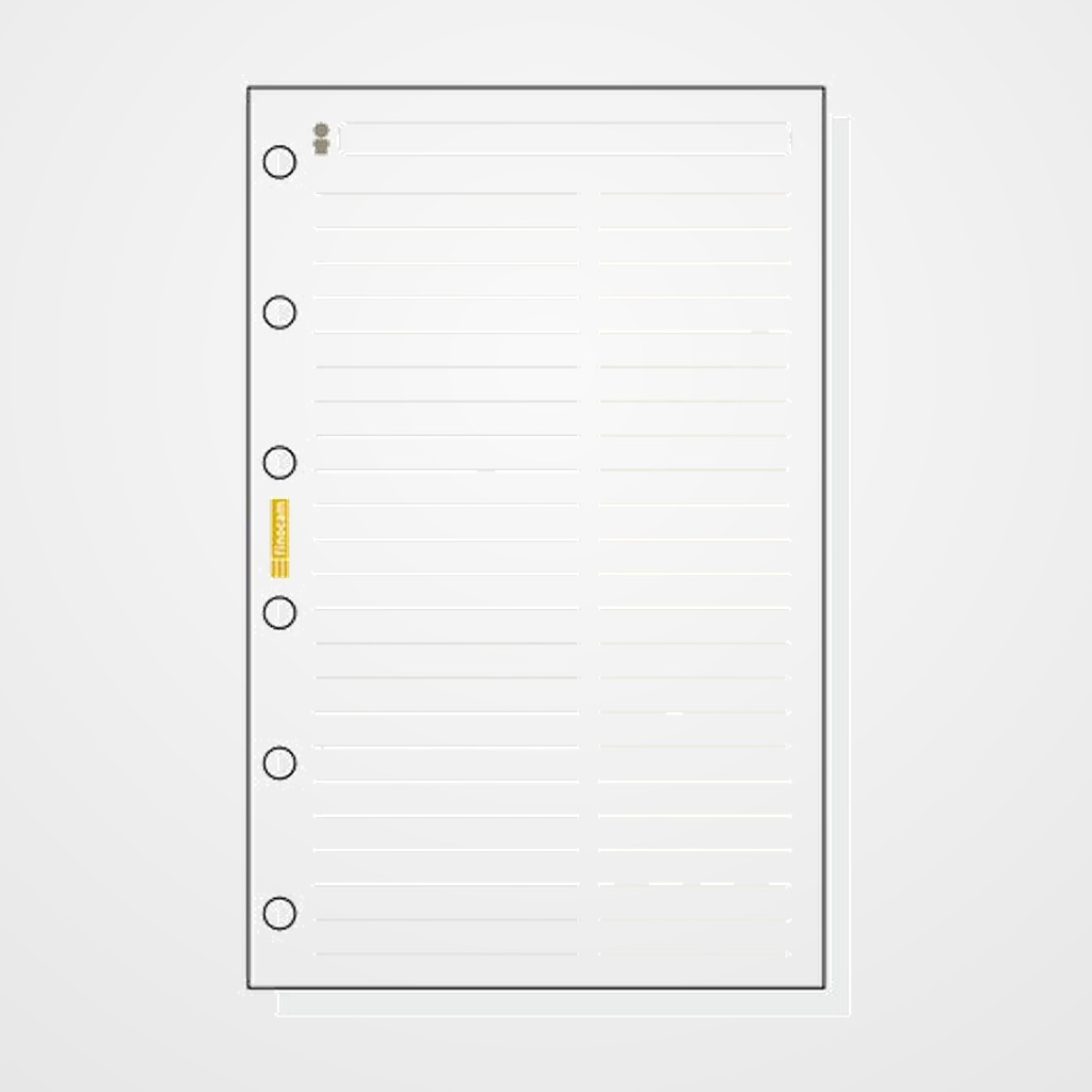 RECAMBIO AGENDA FINOCAM C254 CLASSIC 602 73x114 TELEF. 50h
