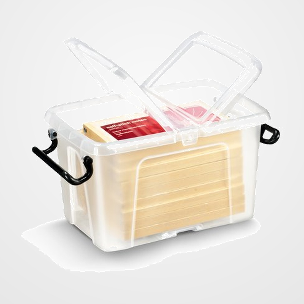 CAJA ALMACENAMIENTO STRATA BY CEP HW680 1.7 LITROS APILABLE CRISTAL