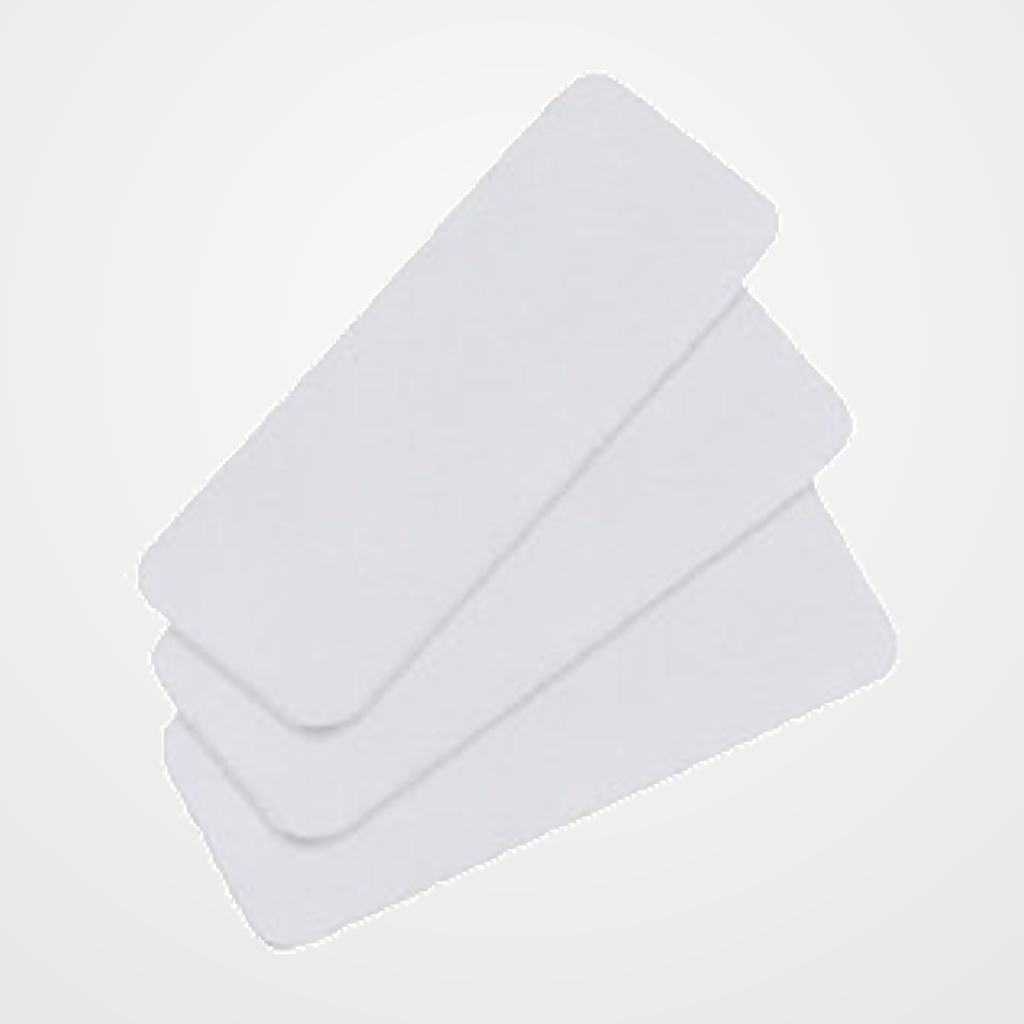 ACCESORIO SELLO COLOP ELECTRONICO E-MARK PLACA DE PLASTICO ADHESIVO 45mm X 18 mm PAQUETE DE 50 UNIDADES