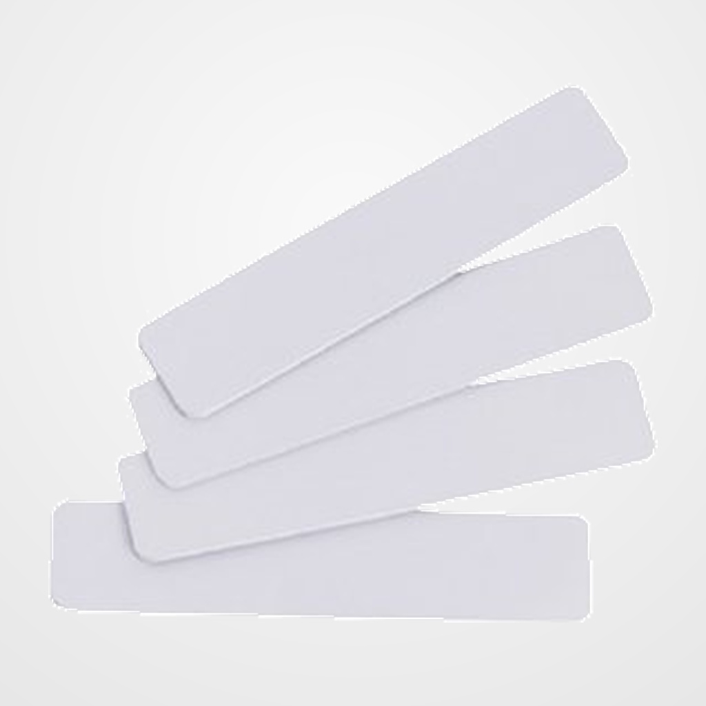 ACCESORIO SELLO COLOP ELECTRONICO E-MARK PLACA DE PLASTICO ADHESIVO 80mm X 18 mm PAQUETE DE 50 UNIDADES