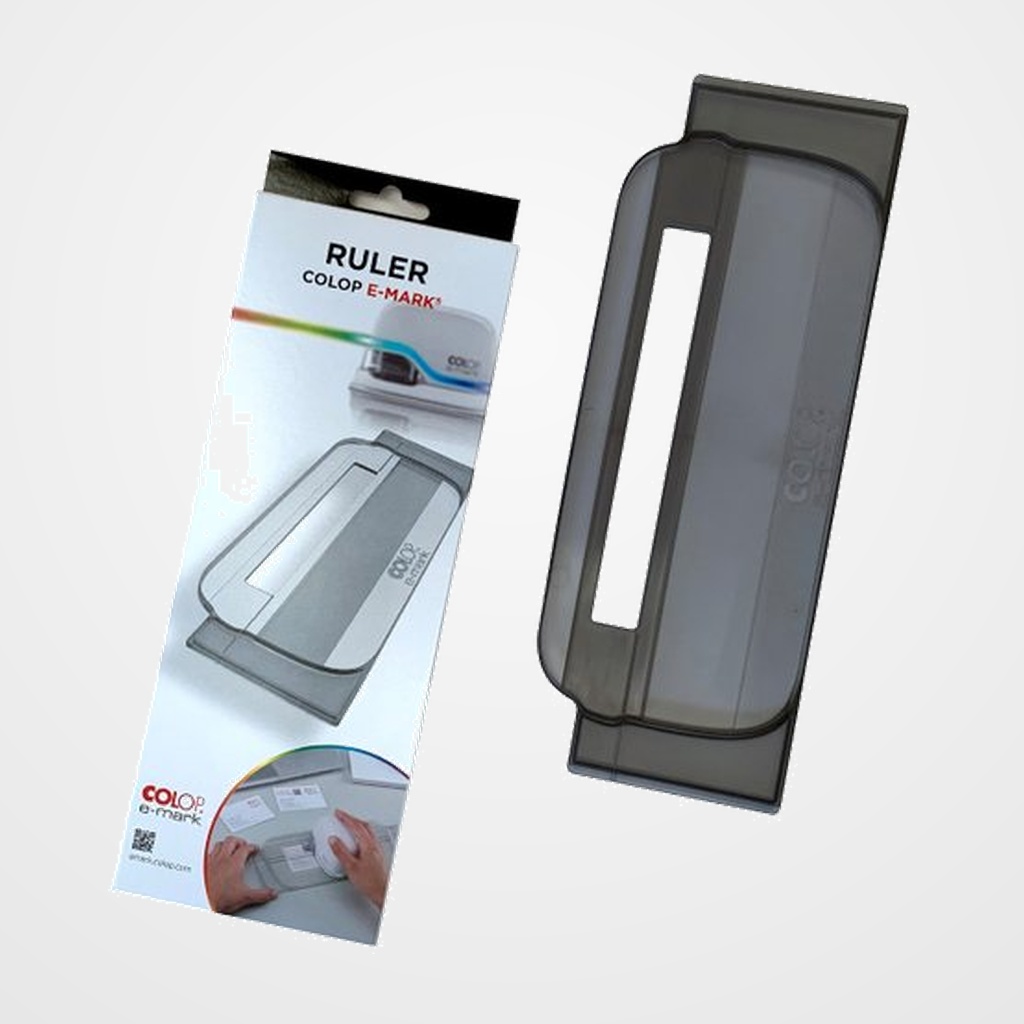 ACCESORIO SELLO COLOP ELECTRONICO E-MARK REGLA ALINEADORA