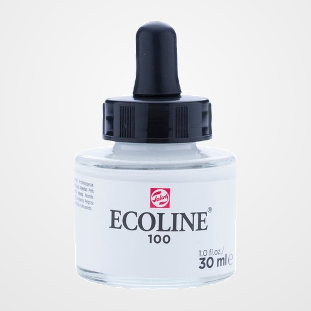 ACUARELA LIQUIDA ECOLINE  30 ml (frasco) BLANCO