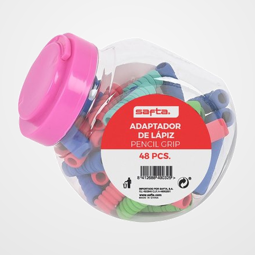 ADAPTADOR PARA LAPIZ SAFTA SURTIDO EXPOSITOR de 48