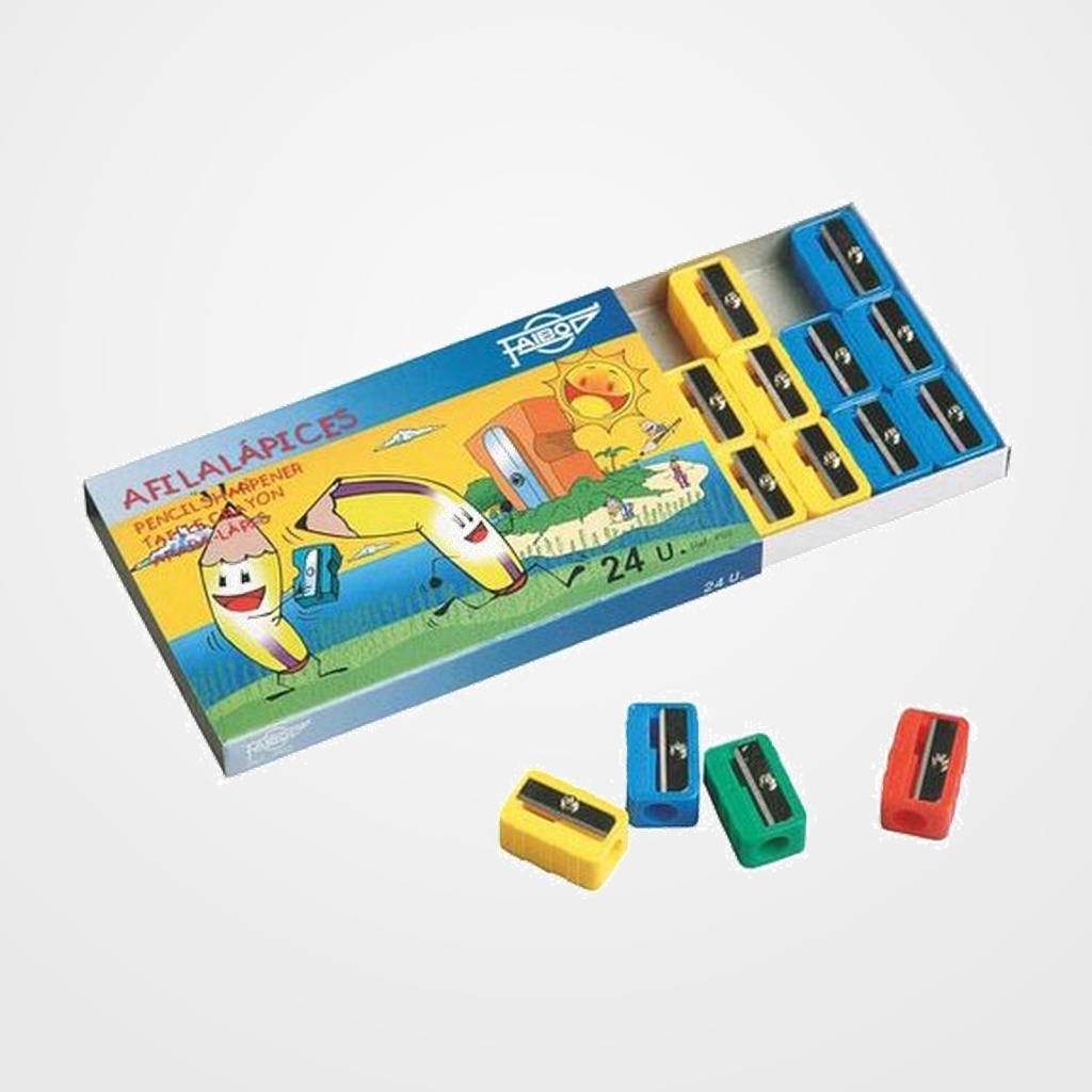 AFILALAPIZ FAIBO RECTANGULAR PLASTICO CAJA DE 24
