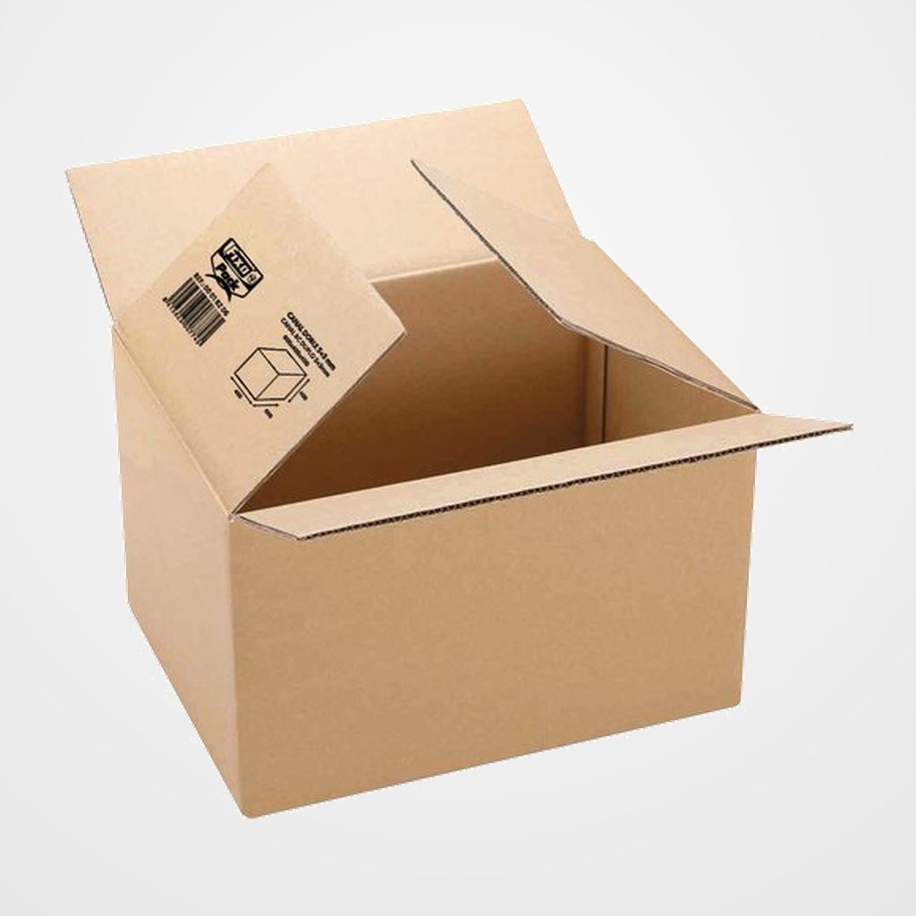CAJA DE EMBALAR ANONIMA 260x210x100 SENCILLA 3 mm. MARRON
