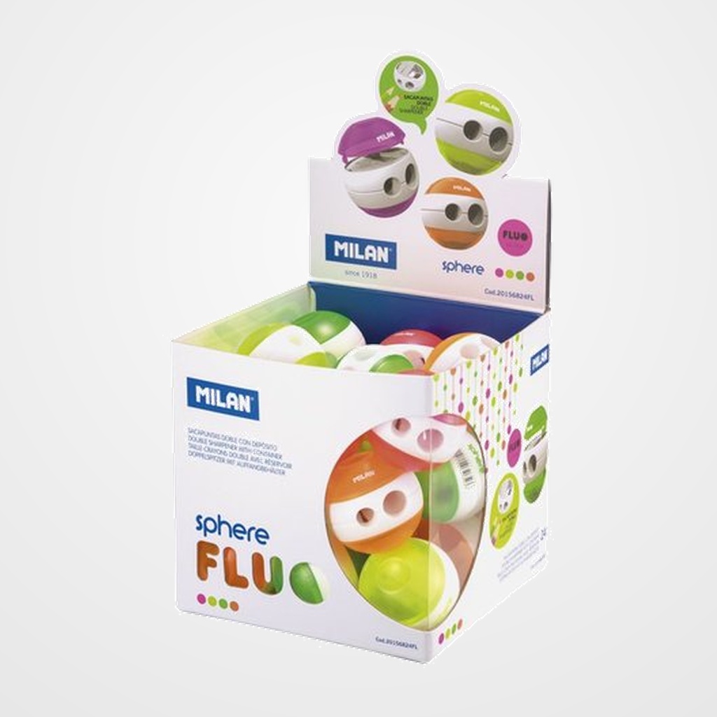 AFILALAPIZ MILAN DOBLE SPHERE FLUOR EXPOSITOR DE 24
