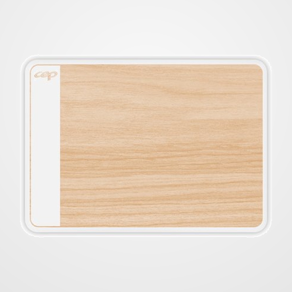 ALFOMBRILLA RATON CEP SILVA BLANCO/MADERA