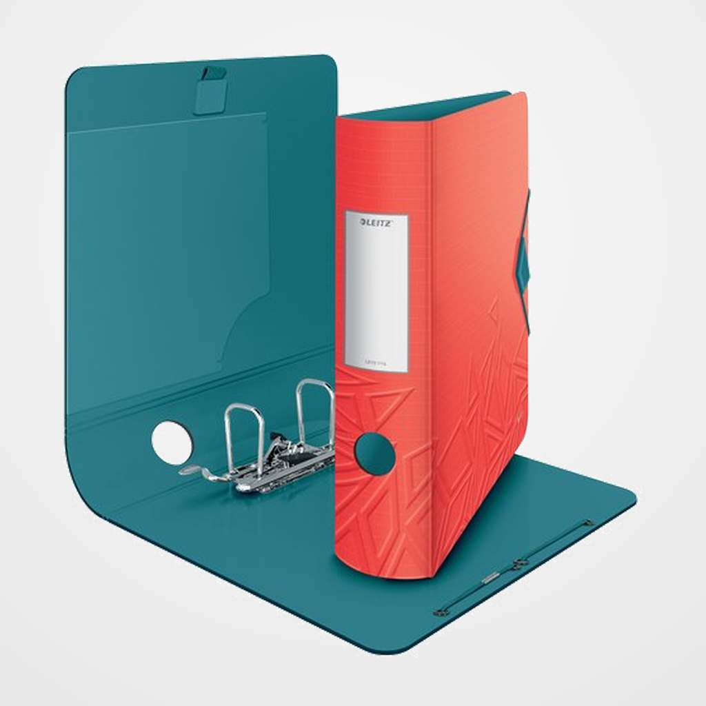 ARCHIVADOR palanca LEITZ URBAN CHIC A4 180º 82mm ROJO