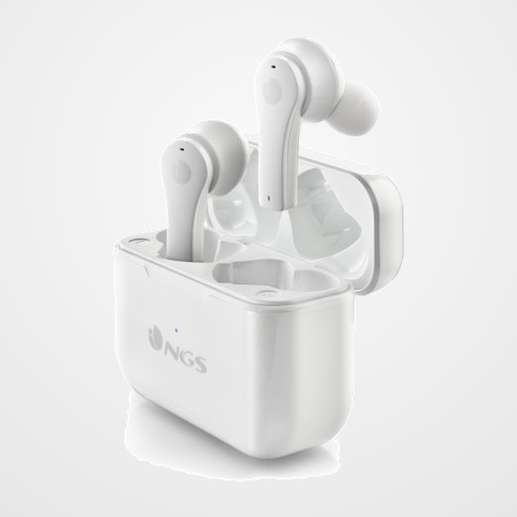 AURICULARES NGS ARTICA BLOOM BLUETOOTH BLANCO