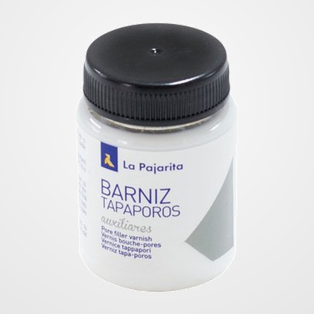 BARNIZ LA PAJARITA TAPAPOROS al AGUA 75 ml (frasco)
