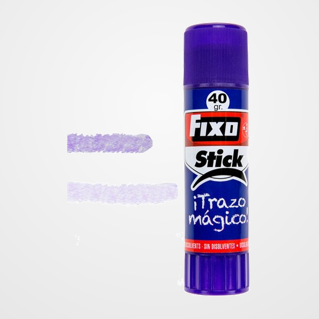 BARRA de PEGAMENTO FIXO MAGICA MORADO 40g