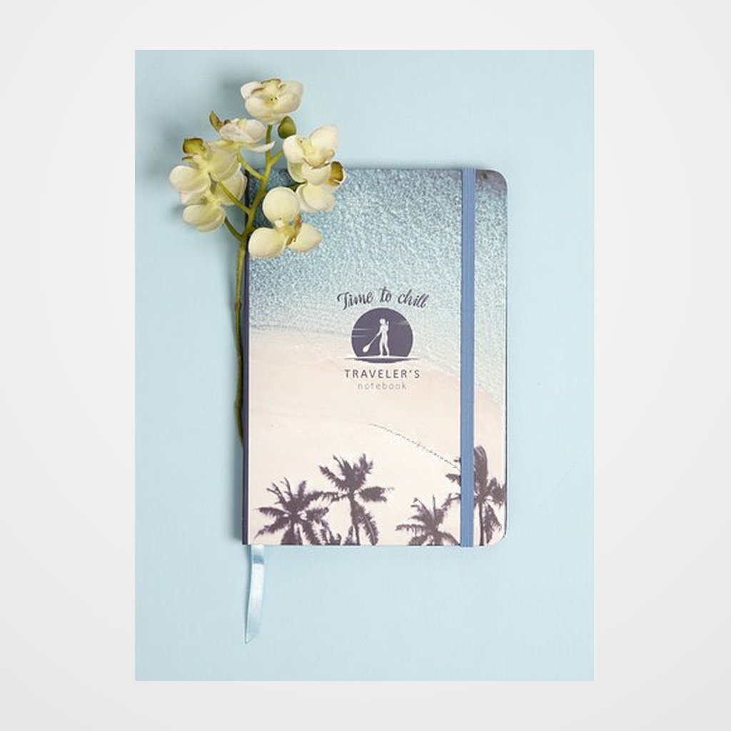 BLOC DE VIAJE CLAIREFONTAINE TIME TO CHILL 12x17,5 96h 90g