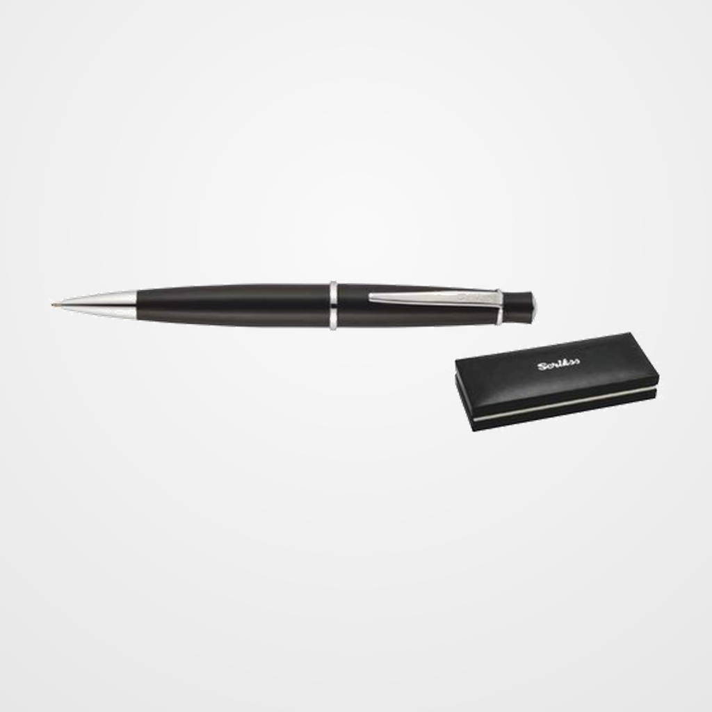 BOLIGRAFO SCRIKSS CHIC 62 NEGRO (en ESTUCHE PREMIUM)