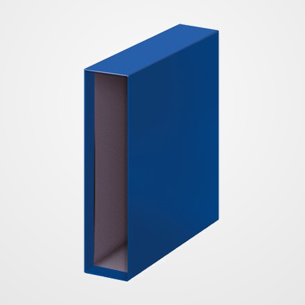 CAJA para ARCHIVADOR DOHE  Fº 82mm AZUL
