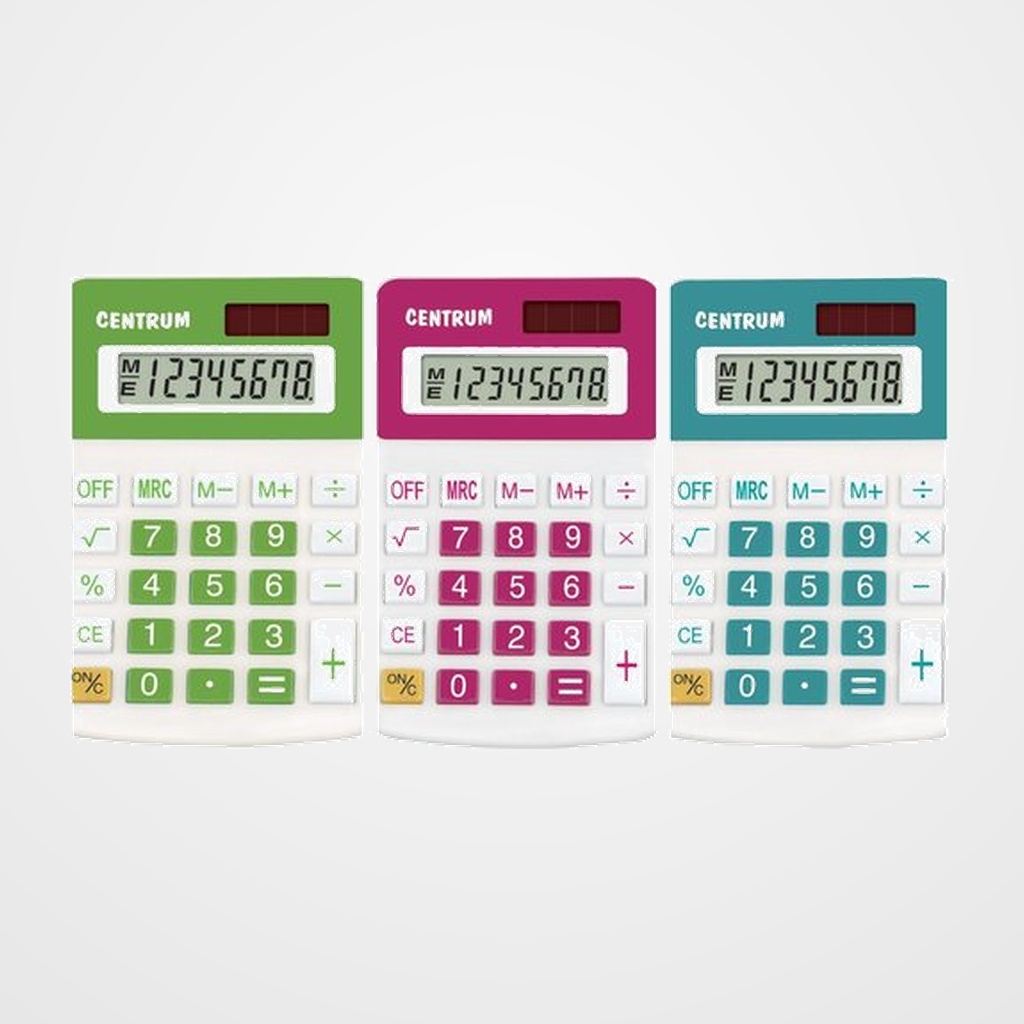 CALCULADORA SOBREMESA CENTRUM 8 DIGITOS SURTIDA (3 col.)