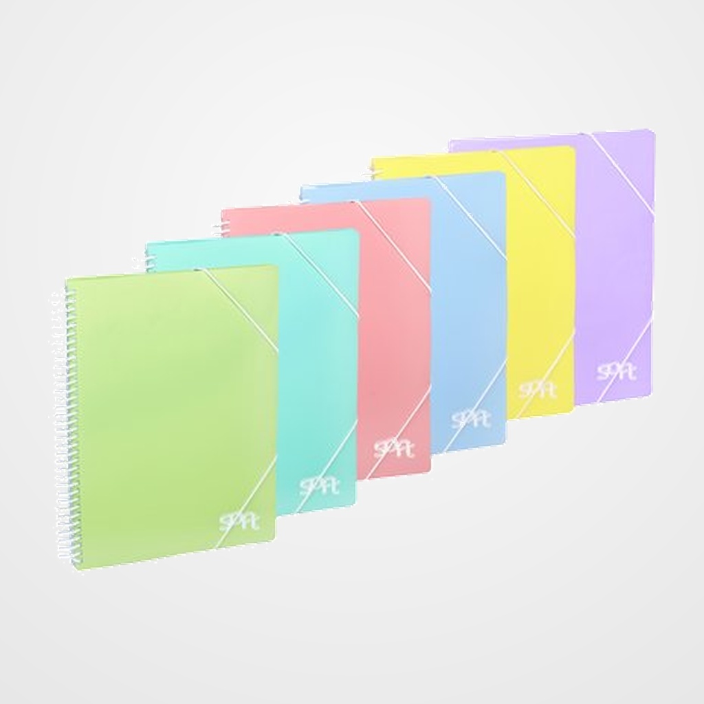 CARPETA FUNDAS (TARIFARIO) CARCHIVO SOFT PP ARCHIVEX A4  30 F. SURTIDO (6 col.)