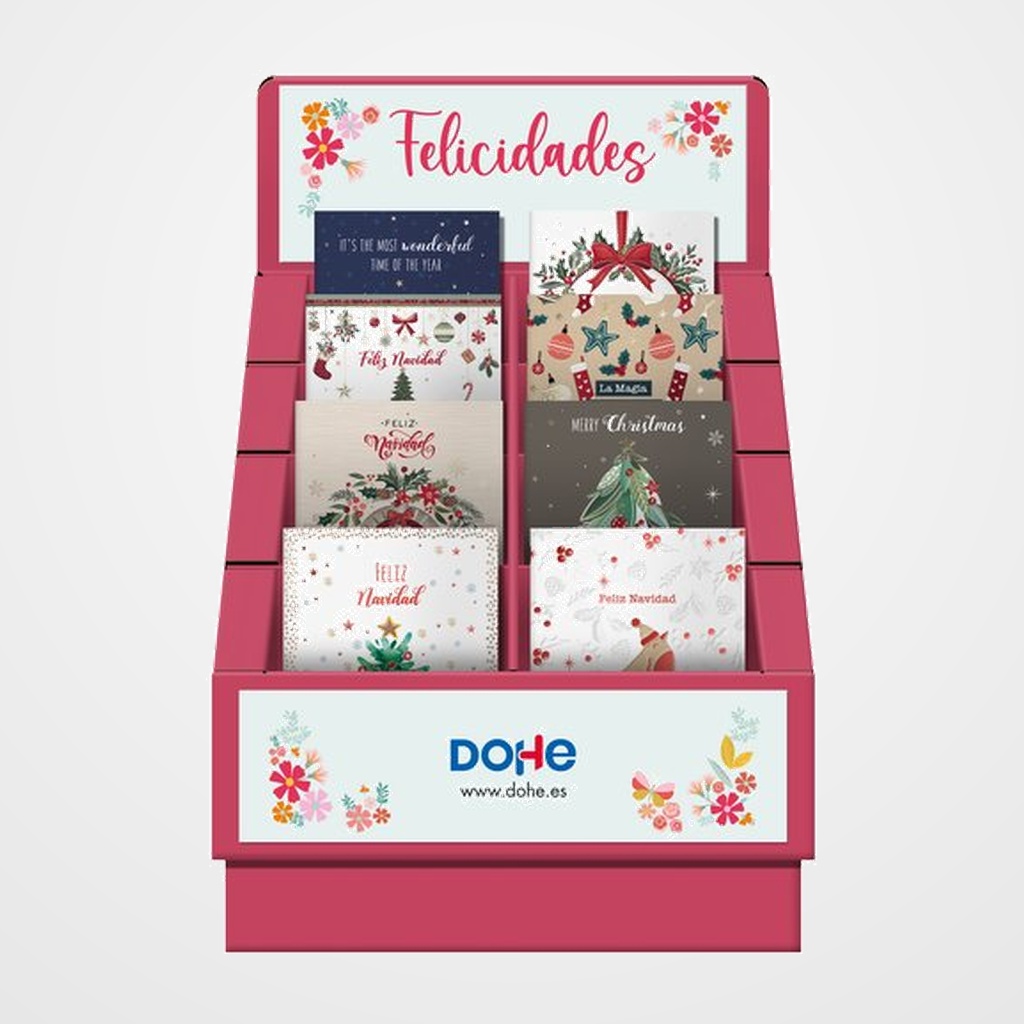 CHRISTMAS DOHE 115x170 SURTIDO EXPOSITOR DE 48