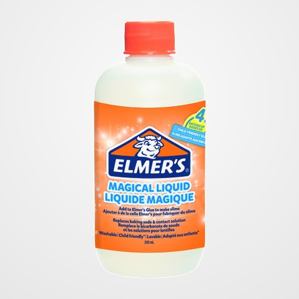 COLA ELMER´S SLIME LIQUIDO MAGICO ACTIVADOR 259 ml TRANSPARENTE
