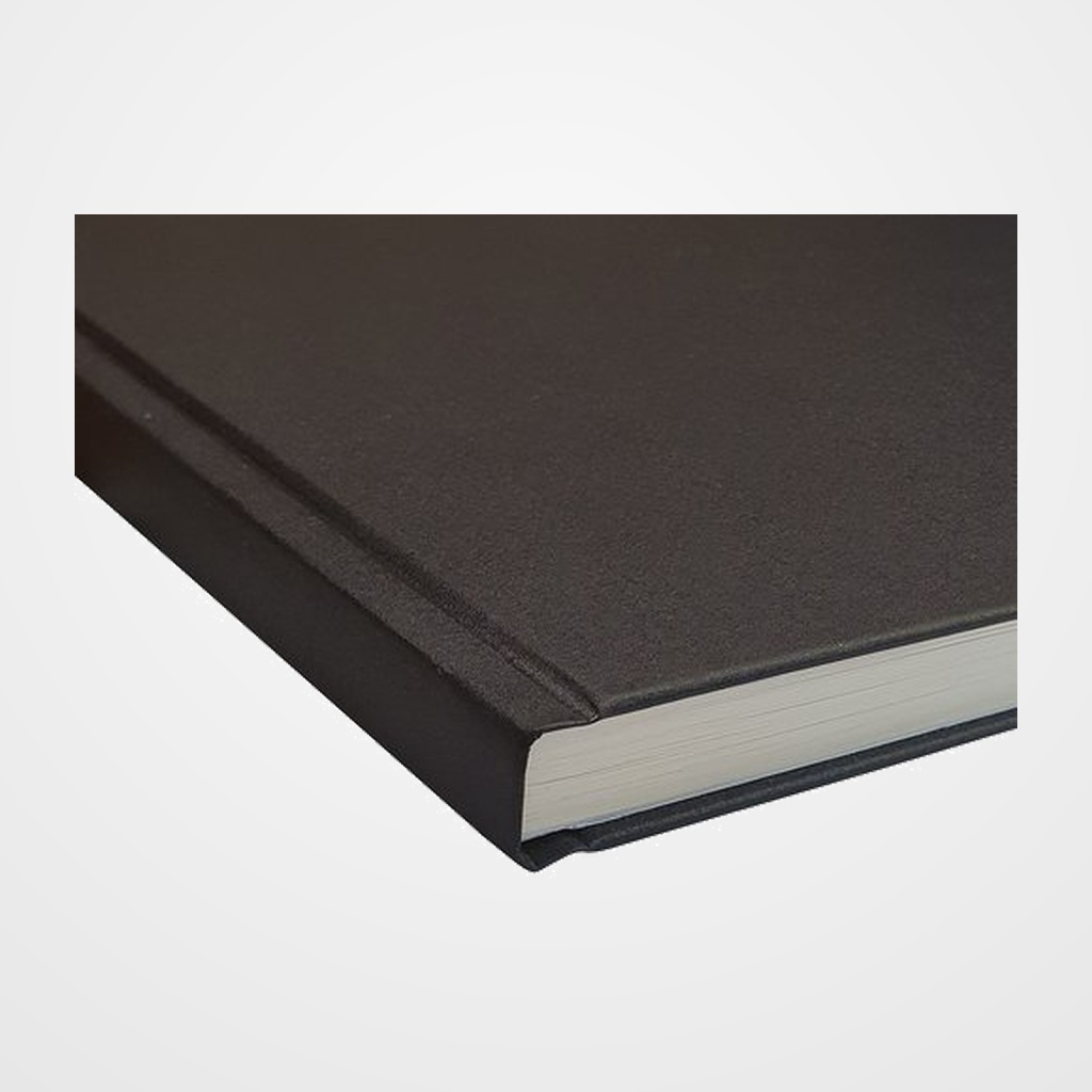 CUADERNO OXFORD ARTBOOKS ESBOZO (cosido) 100g 96h A5 LISO NEGRO