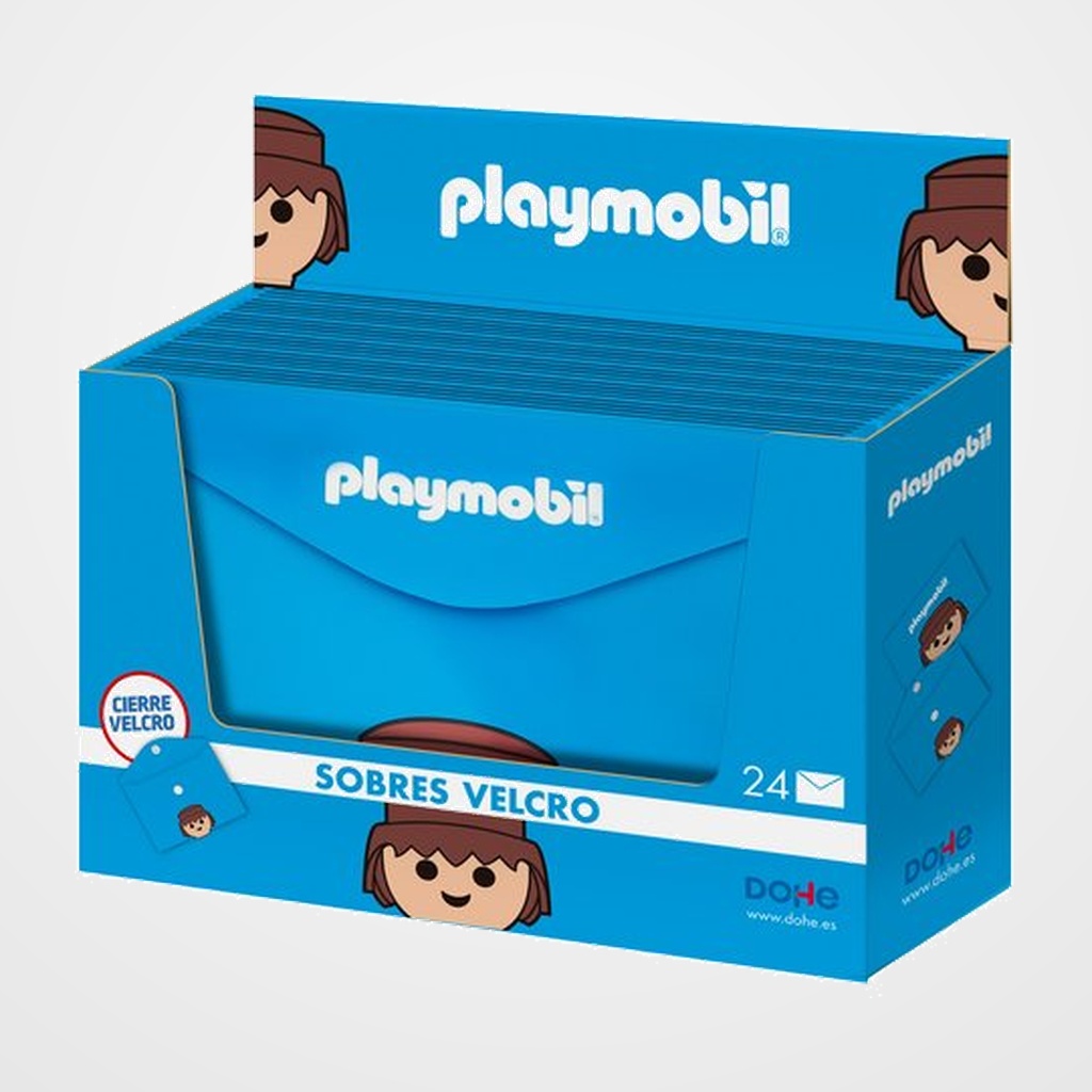 DOSIER SOBRE DOHE PLAYMOBIL PP BROCHE Fº+ APAISADO EXPOSITOR de 24